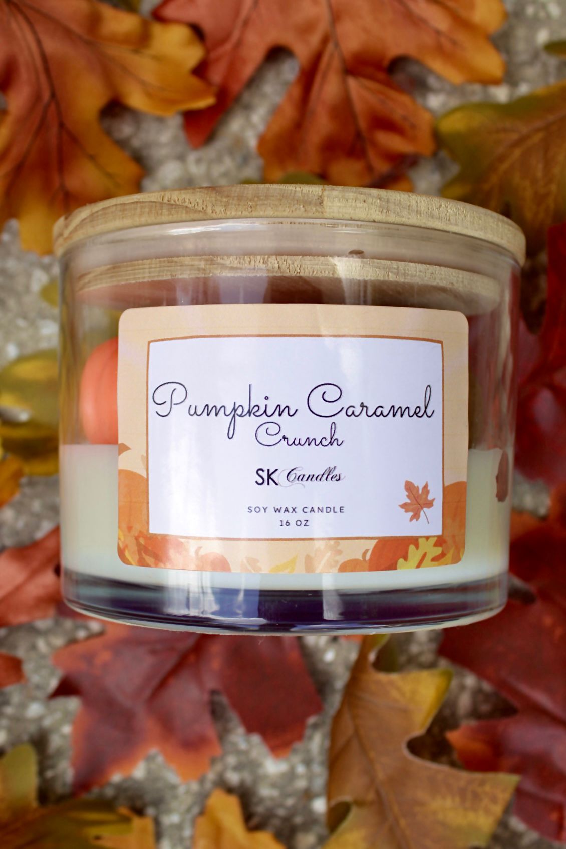Pumpkin Fall Collection Soy Wax Candles | 100% Vegan