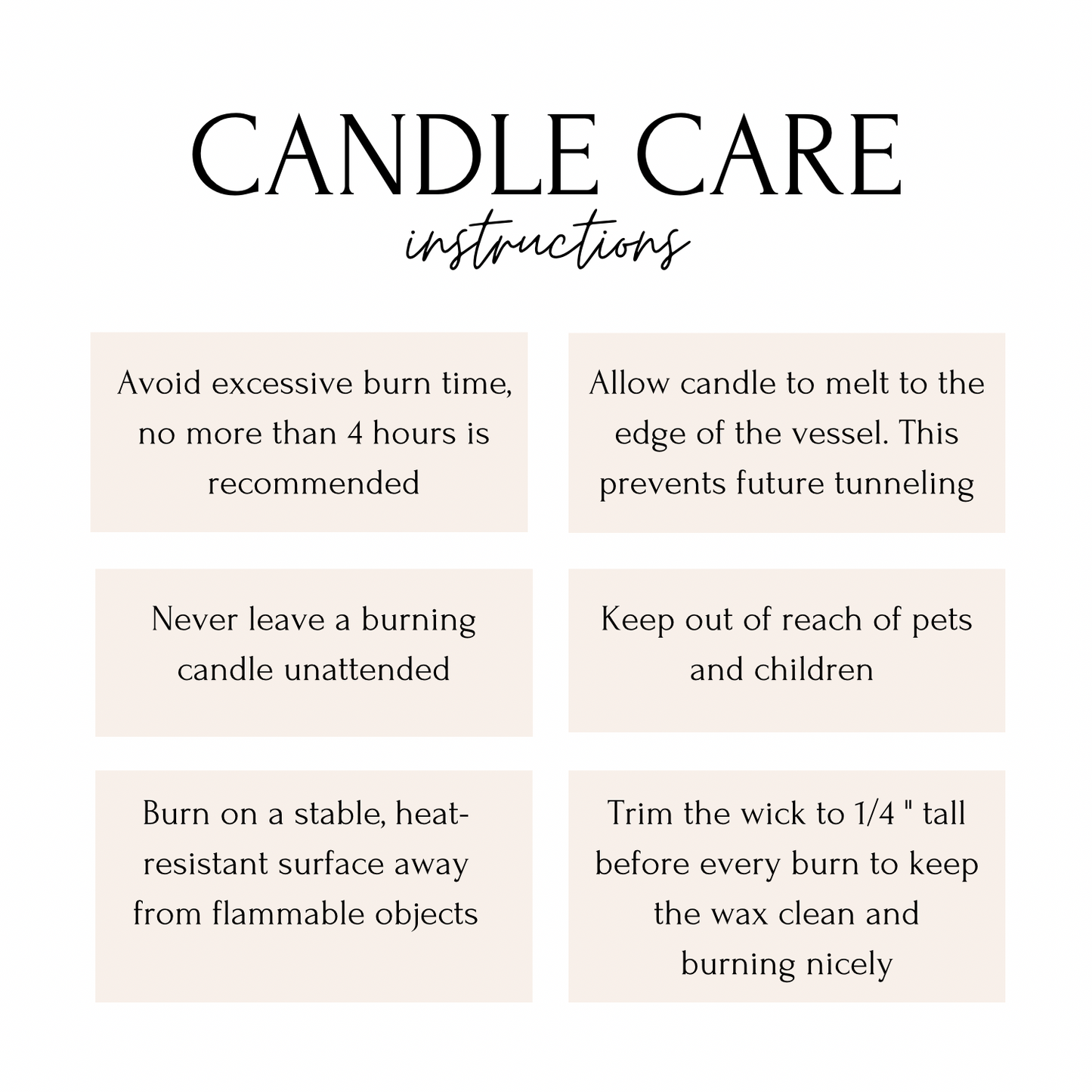 Soy Wax Candle | 100% Vegan 16oz