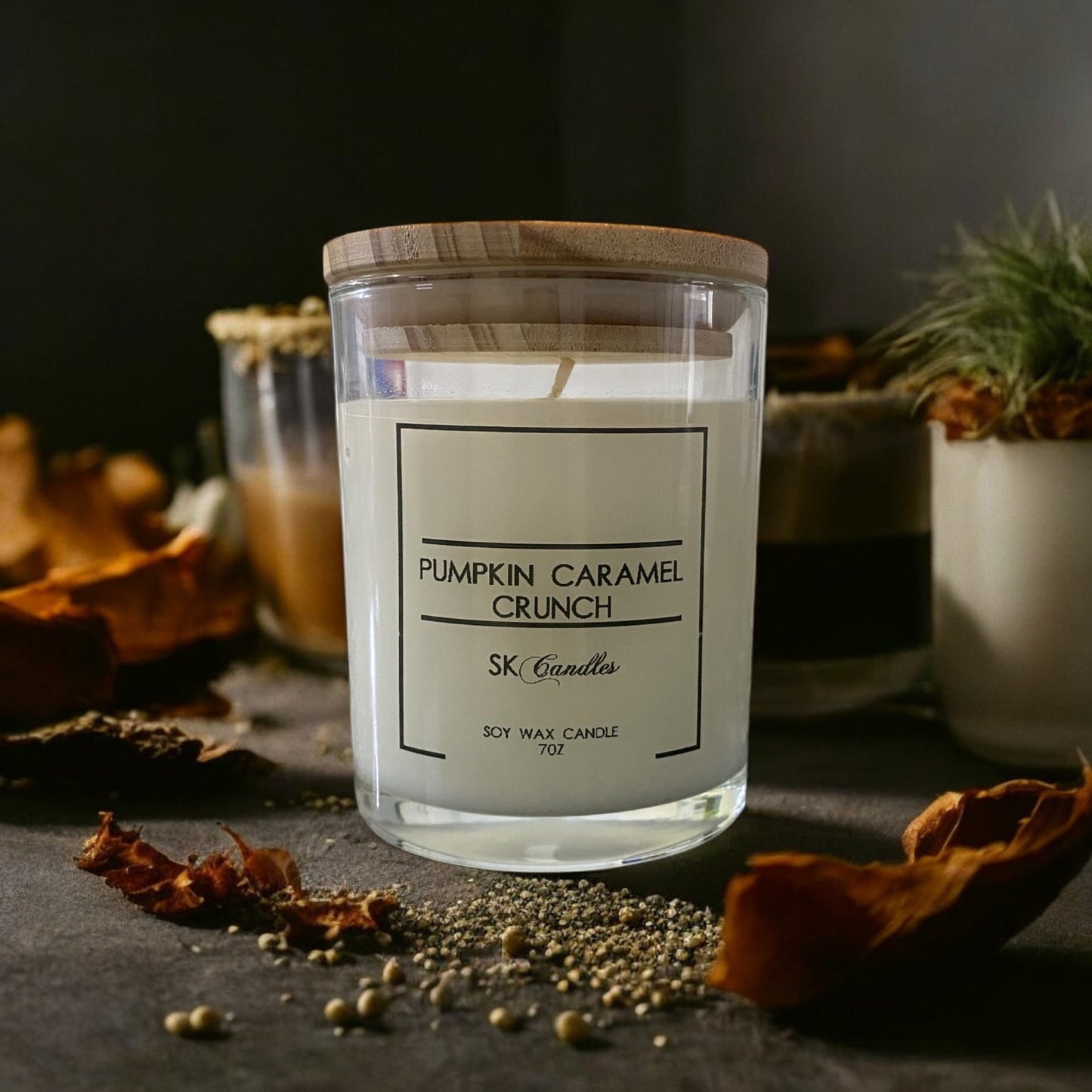 Pumpkin Fall Collection Soy Wax Candles | 100% Vegan