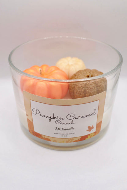 Pumpkin Fall Collection Soy Wax Candles | 100% Vegan