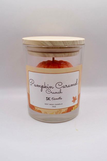 Pumpkin Fall Collection Soy Wax Candles | 100% Vegan