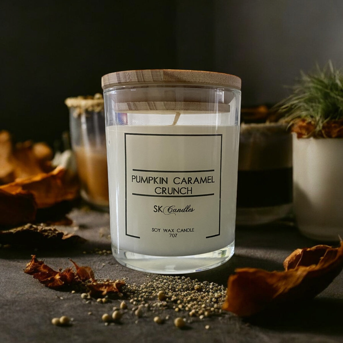 Velas de cera de soja de la colección Pumpkin Fall | 100 % veganas